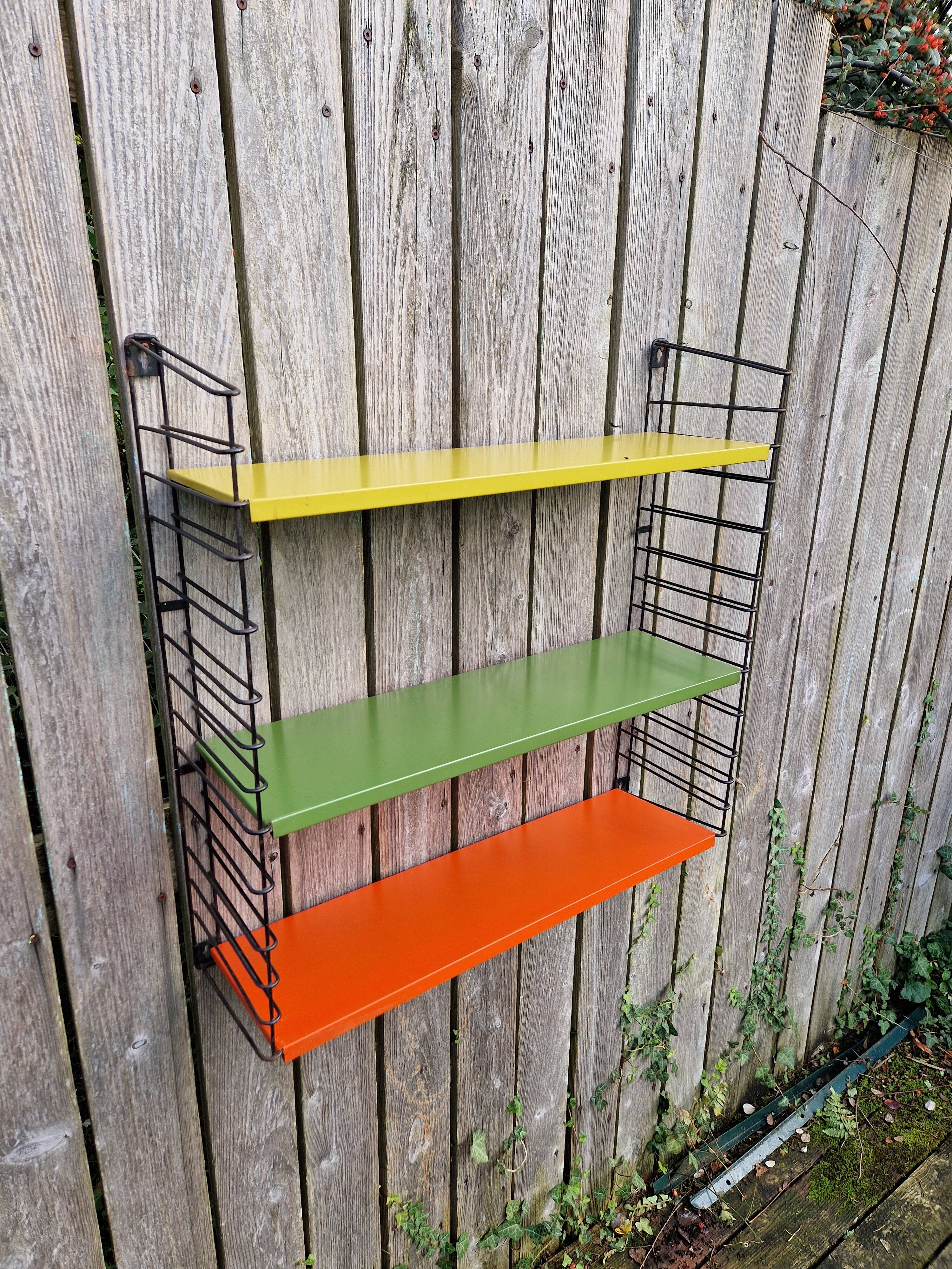 Tomado metal wall shelf, 1960s