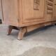 Buffet dresser sideboard bleached oak 1940 art deco