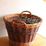 Large antique wicker basket