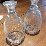 Daum antique carafes