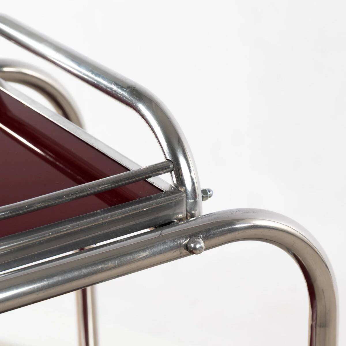 1930s Art Deco Bar Cart by Jacques Adnet