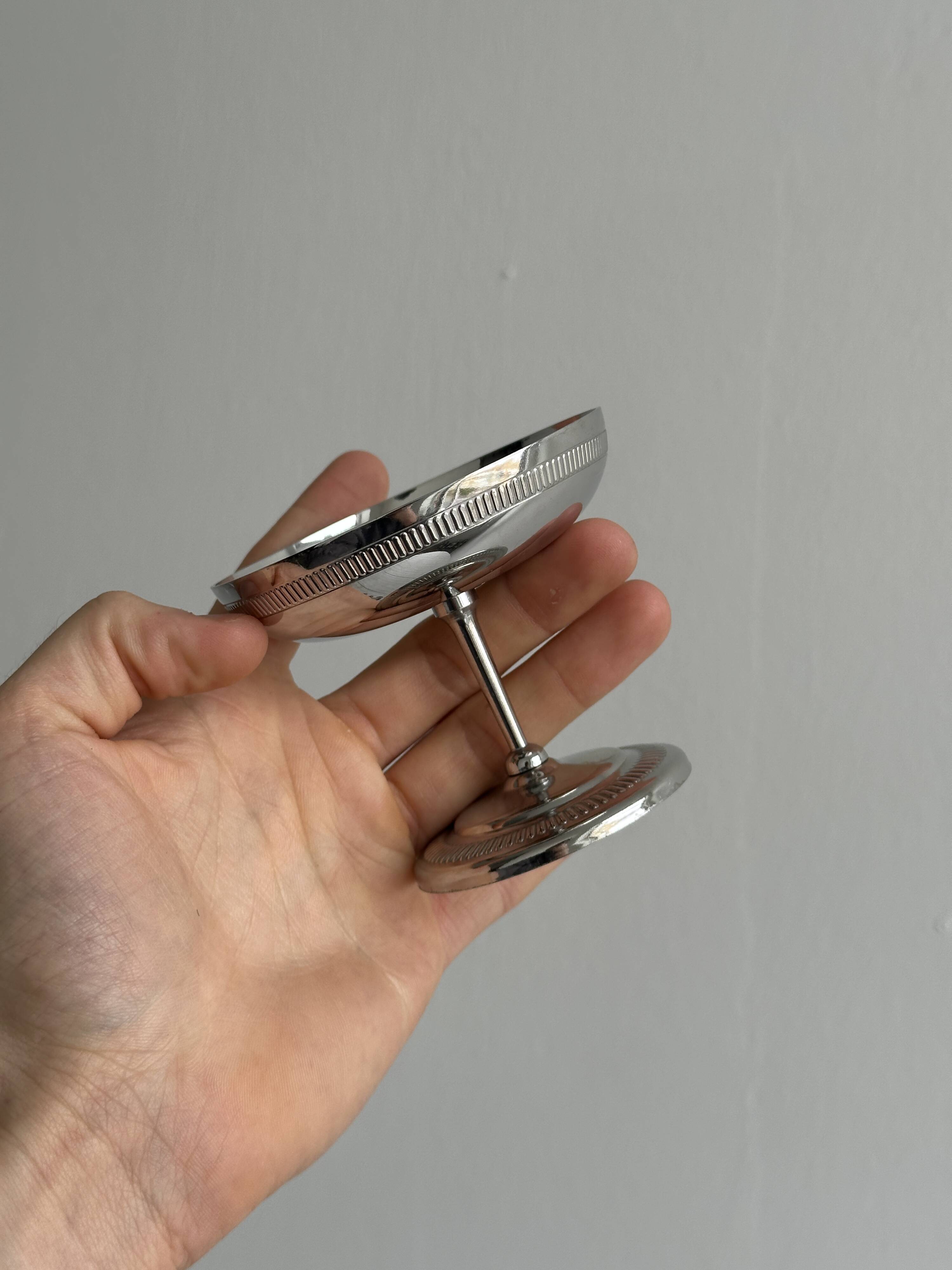 6 Letang Remy stainless steel footed bowls