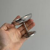 6 coupelles sur pied en inox Letang Remy