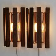 Pair of wall lights/sconces by Werner Schou for Coronell Elektro. Denmark 1960s