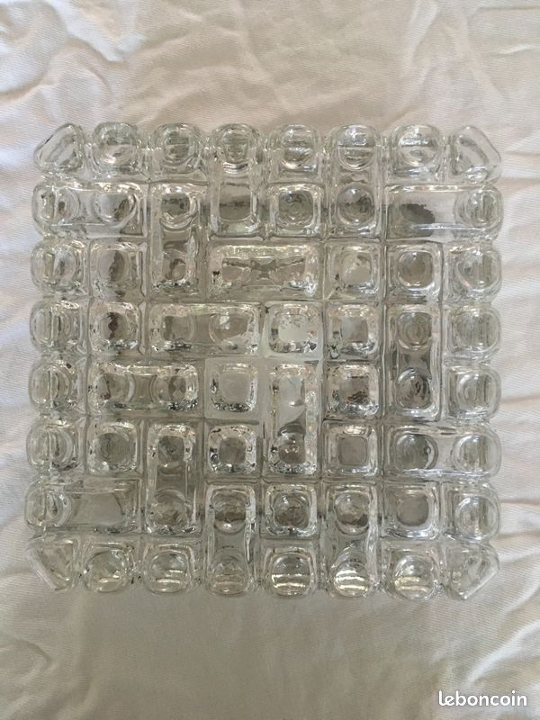 Wall Light in Glass by Erco Leuchten