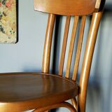 Chaise de bistrot en bois courbé Mahieu