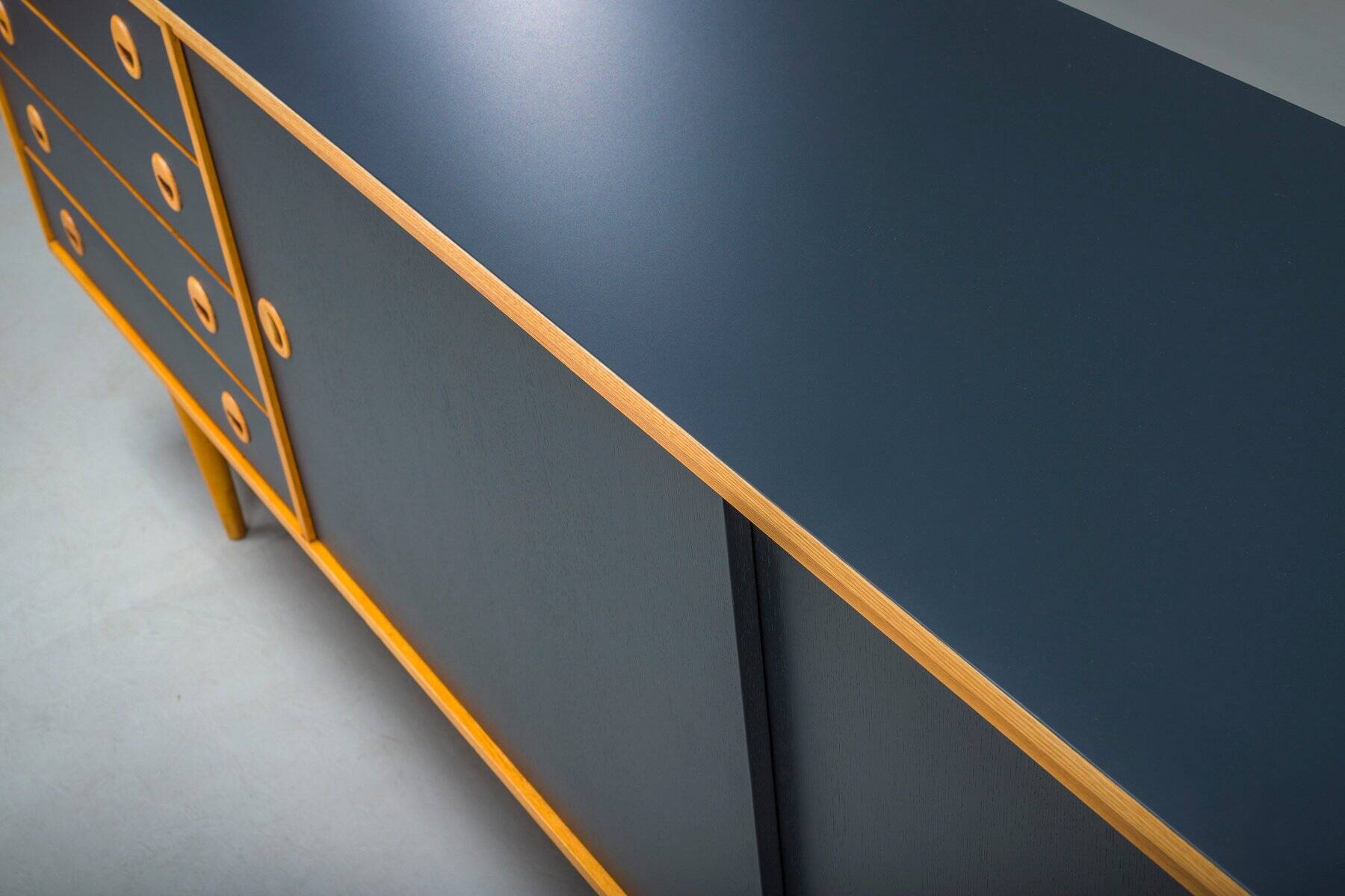 Mid-century modern pine sideboard from Musterring International, 1960s
