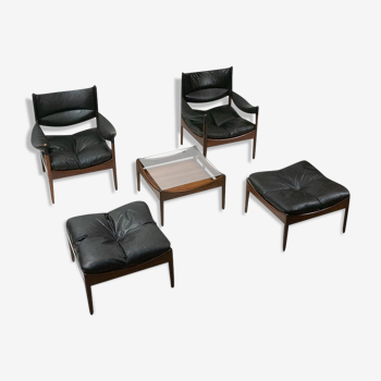 Lounge set "Modus" de Kristian Vedel style scandinave