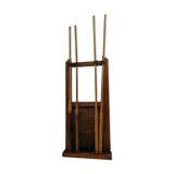 Wooden billiard tail door