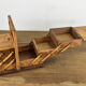 Travailleuse en bois rustique