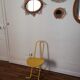 Metal folding chair