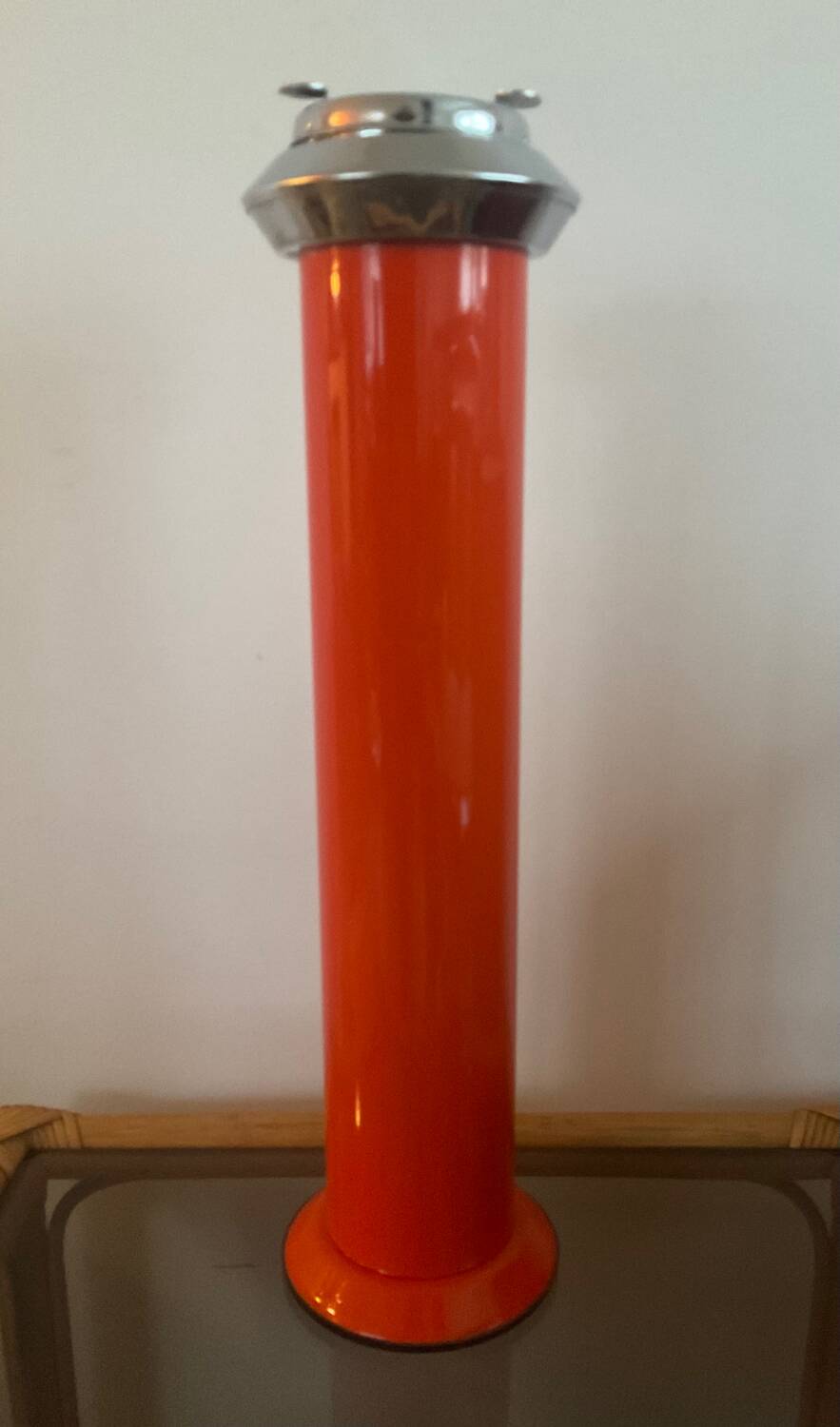 Vintage 70s standing ashtray