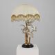 Lampe de table de style régence théâtrale d'Hollywood par Galeotti, Italie, années 1970.