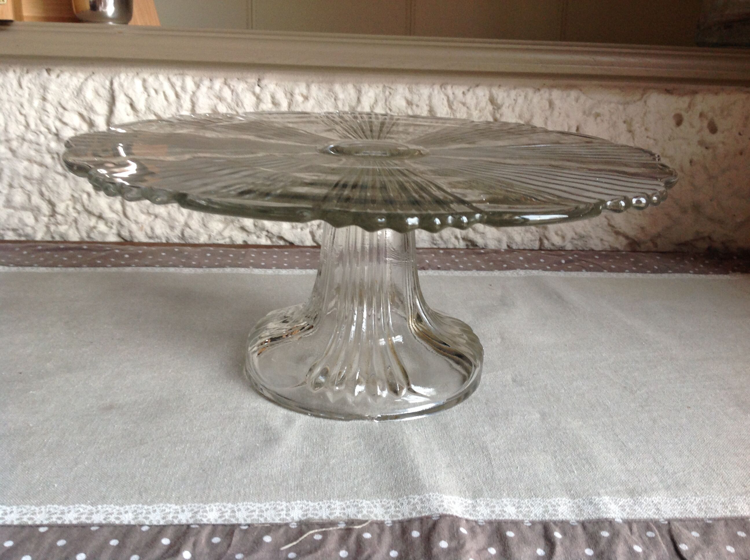 Structured glass shower shower pie dish 60/70