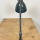 Industrial Grey Enamel Gooseneck Desk Lamp from Siemens, 1950s