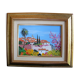 Mediterranean Landscape Oil on canvas (XXth)