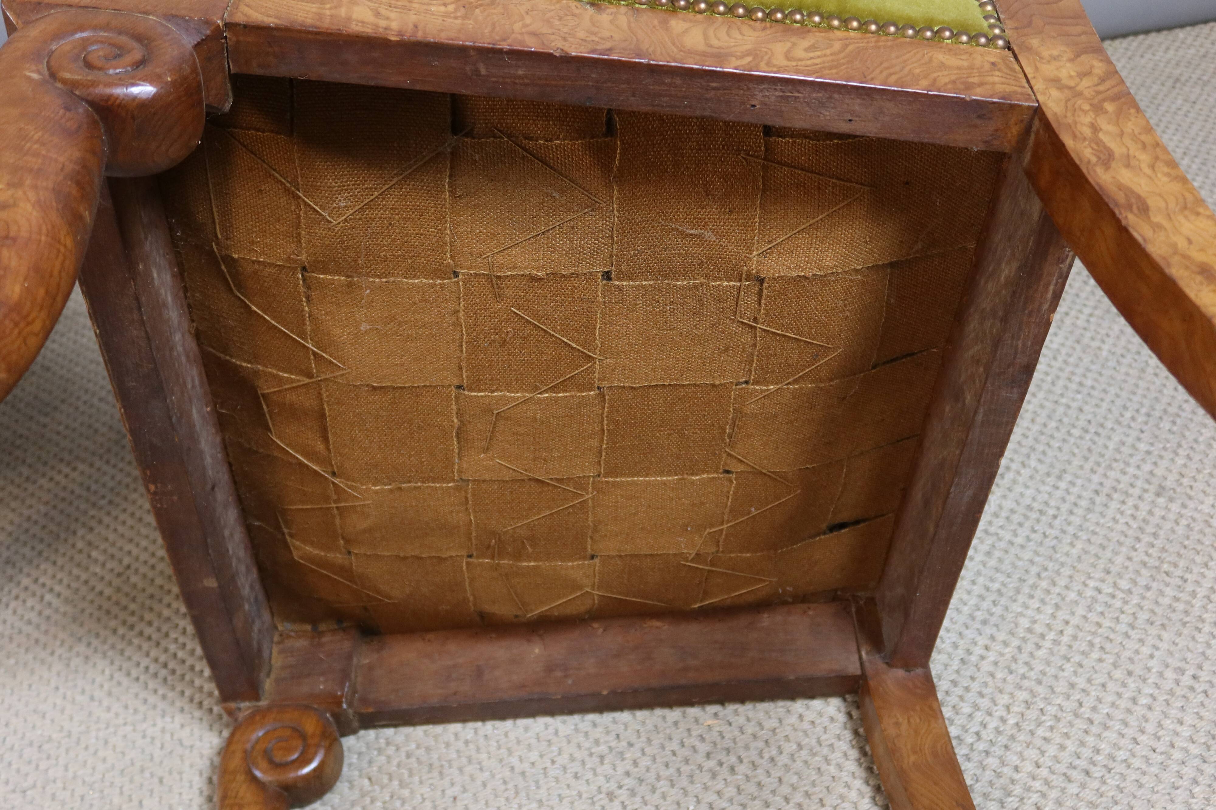 Restoration armchairs with crosses