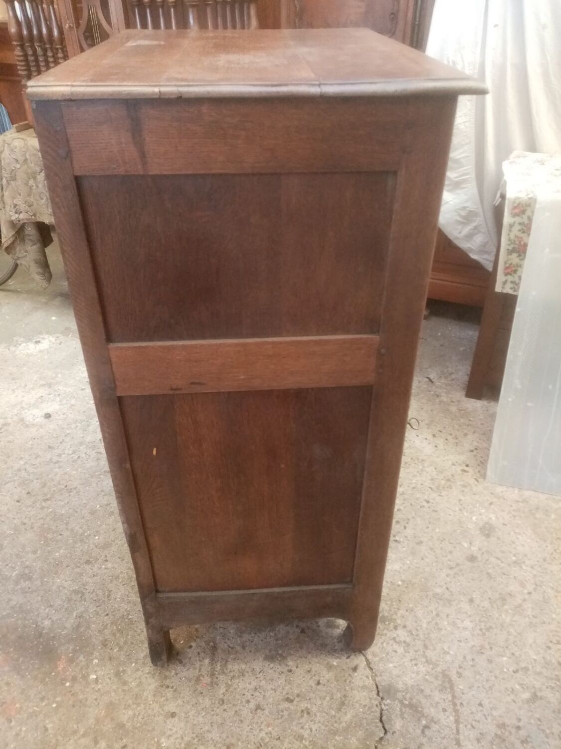 Buffet confiturier en chêne massif d'époque fin XIXè