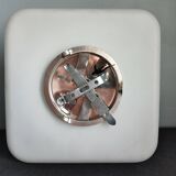Large square ceiling/wall light in vintage opaline
