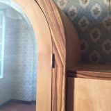 Ice-cream dressing closet with art deco dome