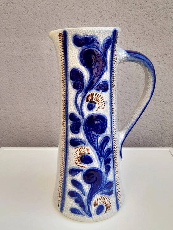 Alsatian stoneware pitcher, Betschdorf, 1970