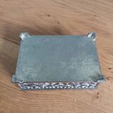 Silver plated jewelry box