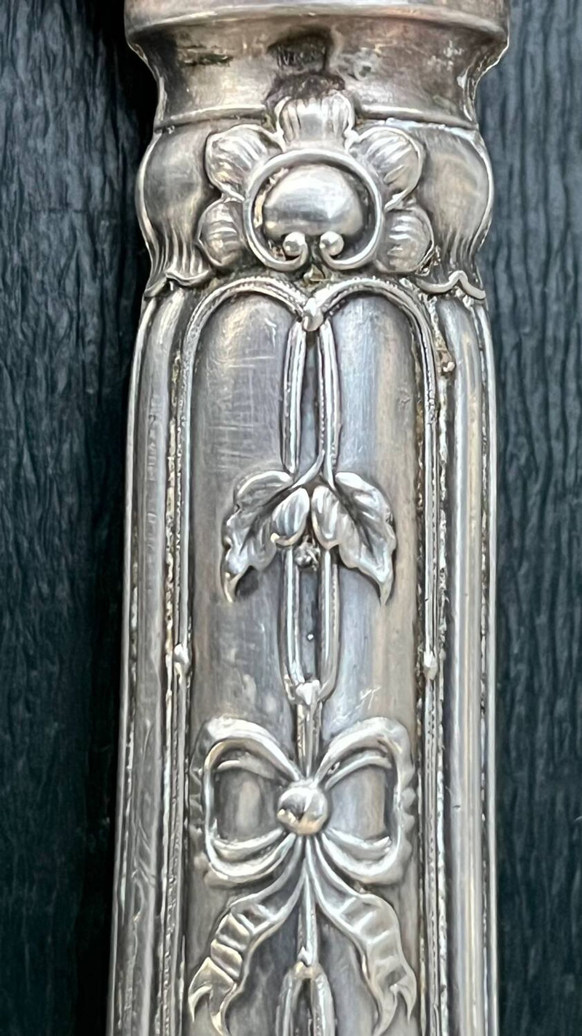 Vintage cutting service cutlery box