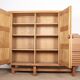 Solid oak buffet and faience, Guillerme and Chambron for your home,
