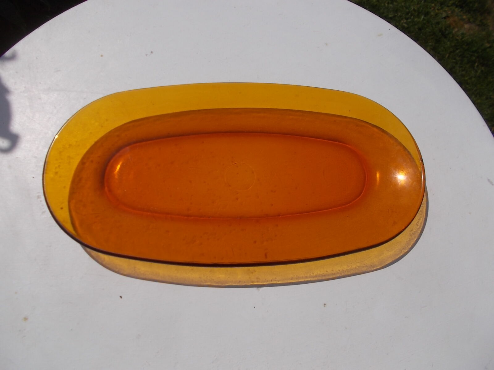 Duralex glass oval dish