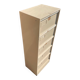 Industrial iron cabinet with flap