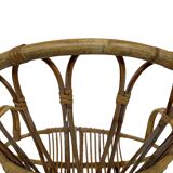 Rattan chair by Dirk van Sliedregt Rohe Noordwolde 1960 in the Netherlands