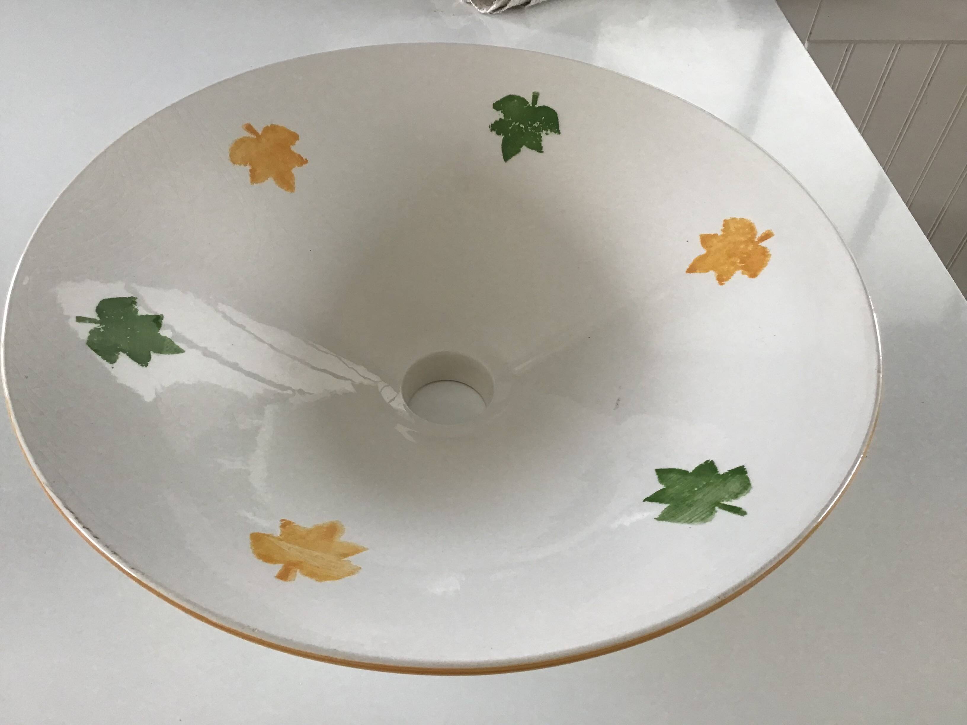 Ceramic pendant lampshade