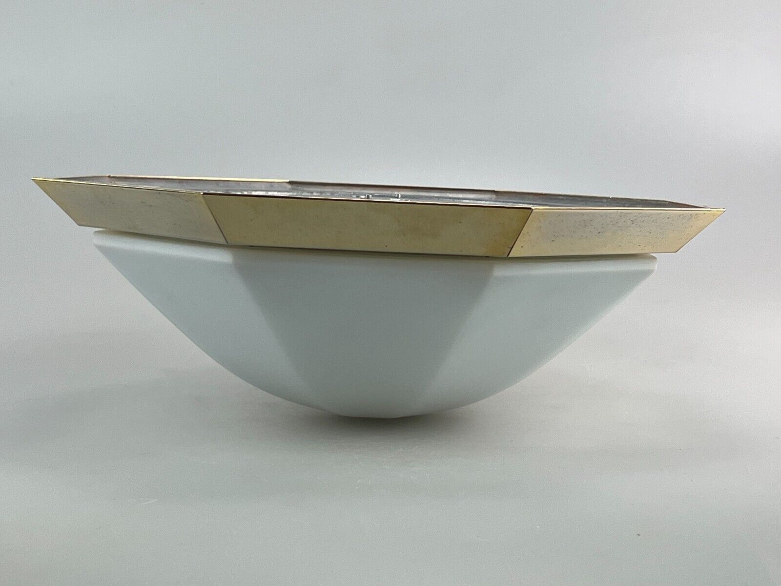 60s 70s Limburg Glashütte Plafoniere ceiling lamp glass space design lamp