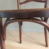 Vintage caned bistro chair