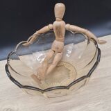 Amber salad bowl, Manage glass