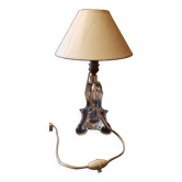 Petite lampe en cristal. Années 30.