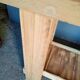 Workbench 120cm old solid wood