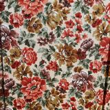 Screen in floral fabric 1960
