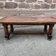 Vintage lava stone coffee table 60s