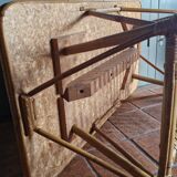 Vintage coffee table - Bamboo & Rattan - 1950s/60s