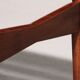 Walnut bench by Gio Ponti made by Fratelli Reguitti 1950