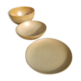 3 courses/salad bowls Grès Village France