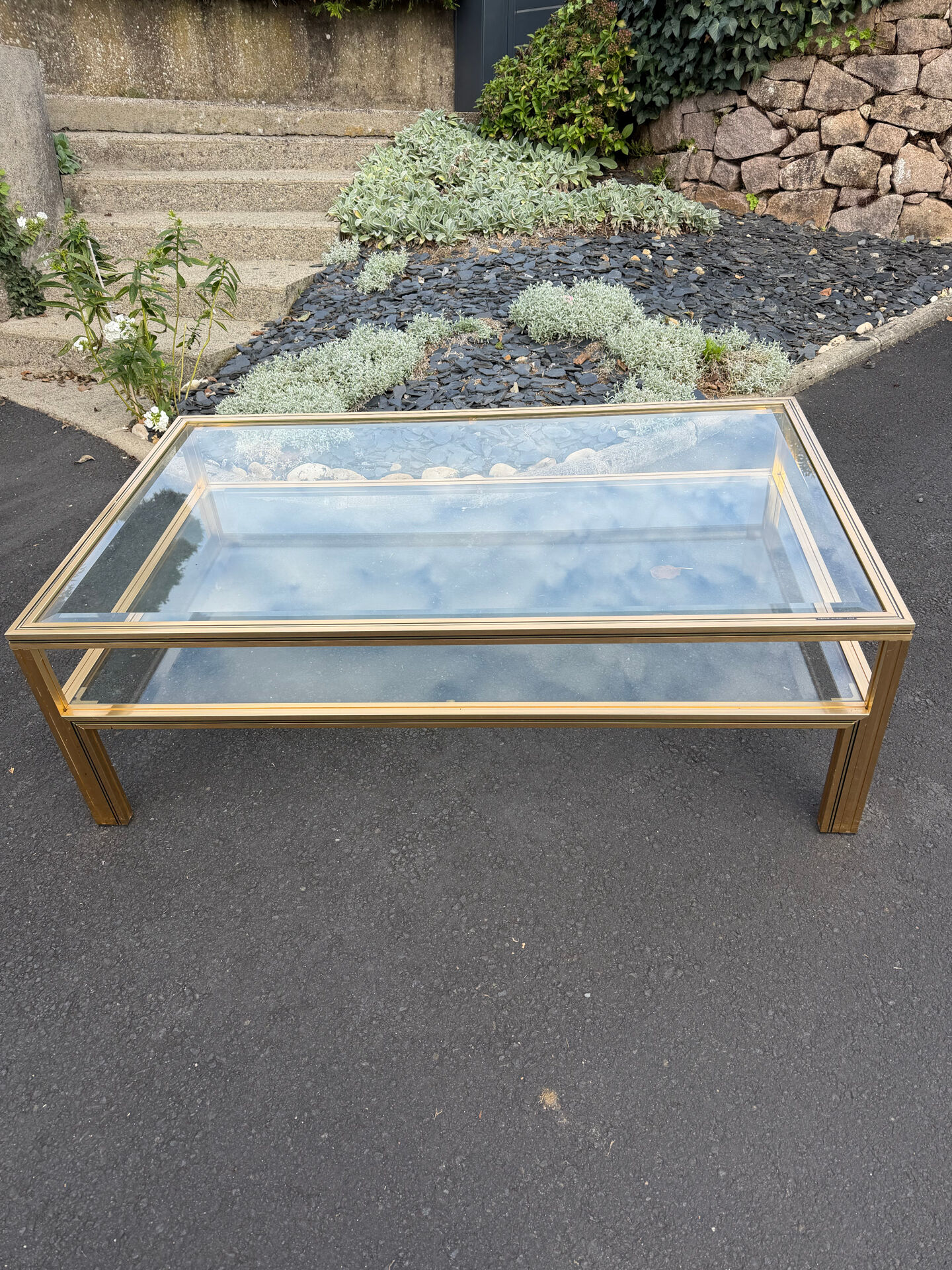 Large coffee table Pierre Vandel