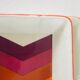 Gien service in enamelled porcelain modèle "arrows" 70s