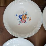 10 Saint Amand Yolande soup plates
