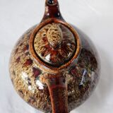 Glazed ceramic teapot