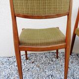 Set of six dining room chairs style scandinavian 1970
