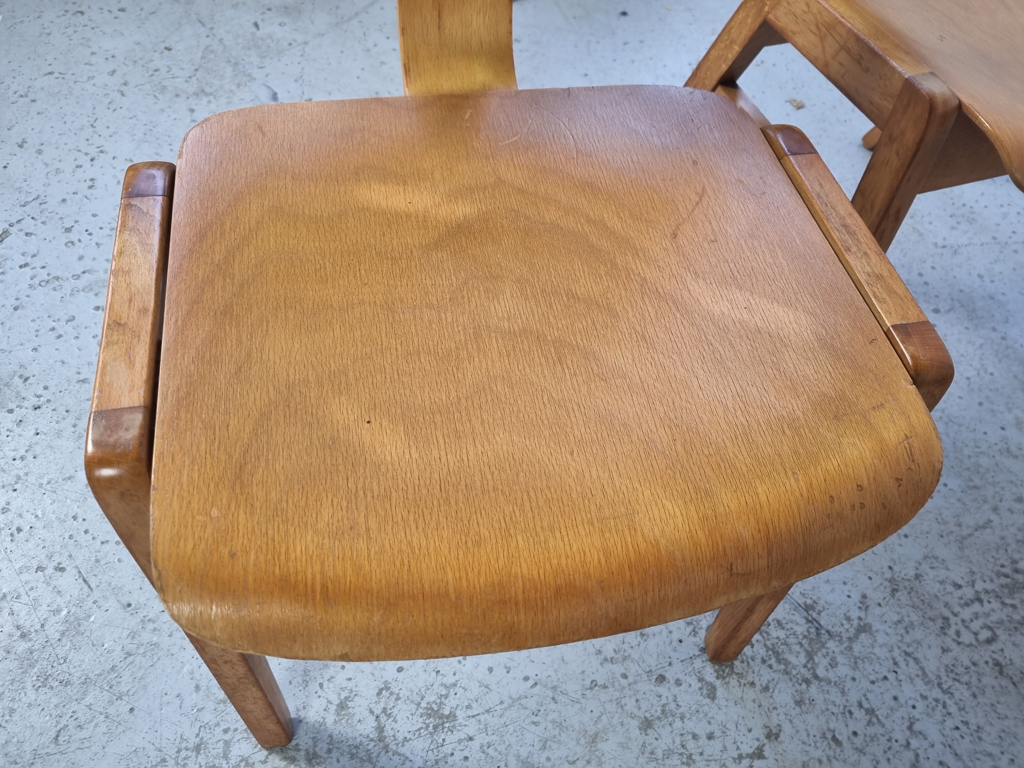 6 vintage Scandinavian chairs 60s/70s