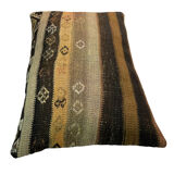 Vintage turkish handmade kilim cushion cover