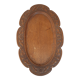 Hand-carved wooden top